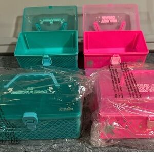 Justice Girls Just Shine Makeup Organizer Storage Case